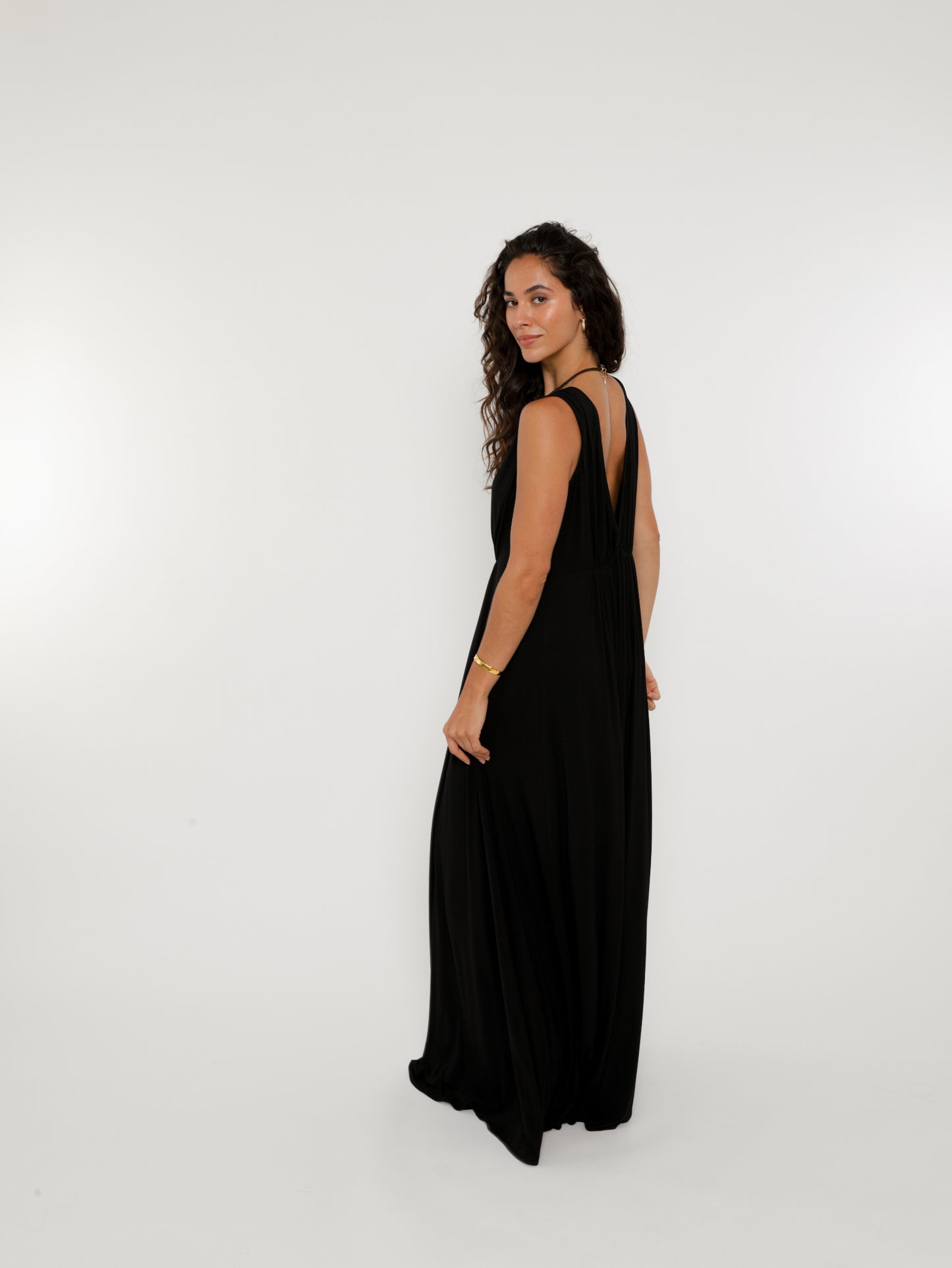 Aria Bamboo Jersey Maxi Dress