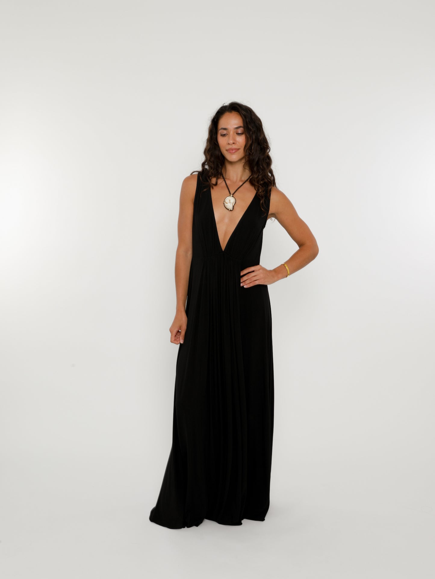 Aria Bamboo Jersey Maxi Dress