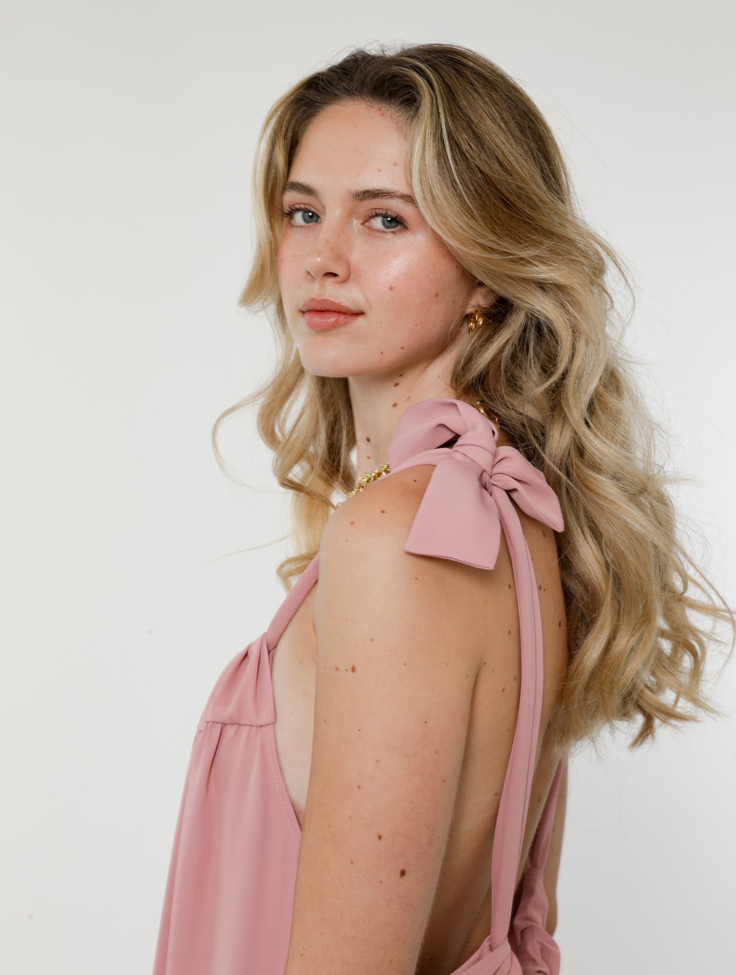 Mia Tie-Up Maxi Dress