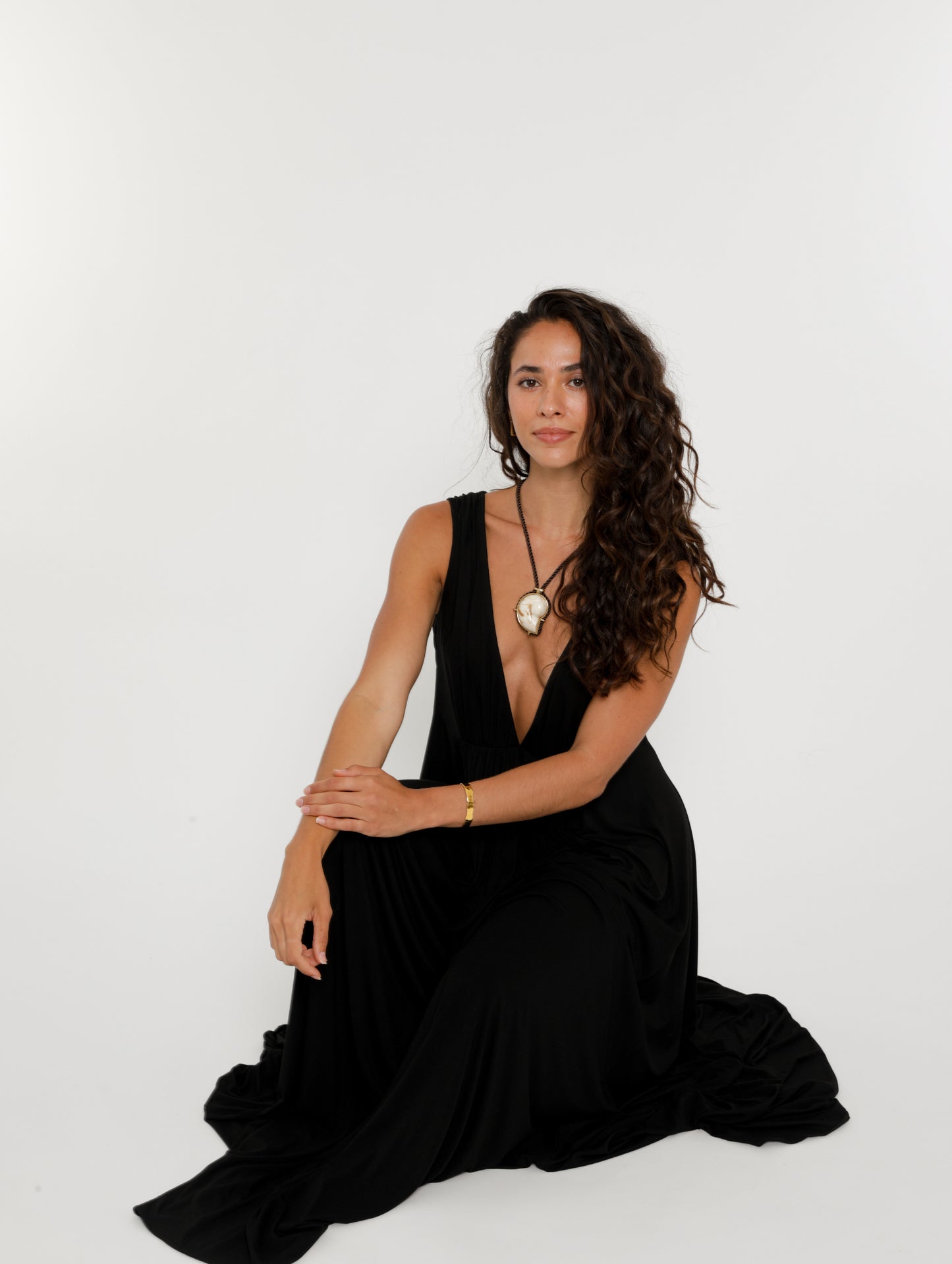 Aria Bamboo Jersey Maxi Dress