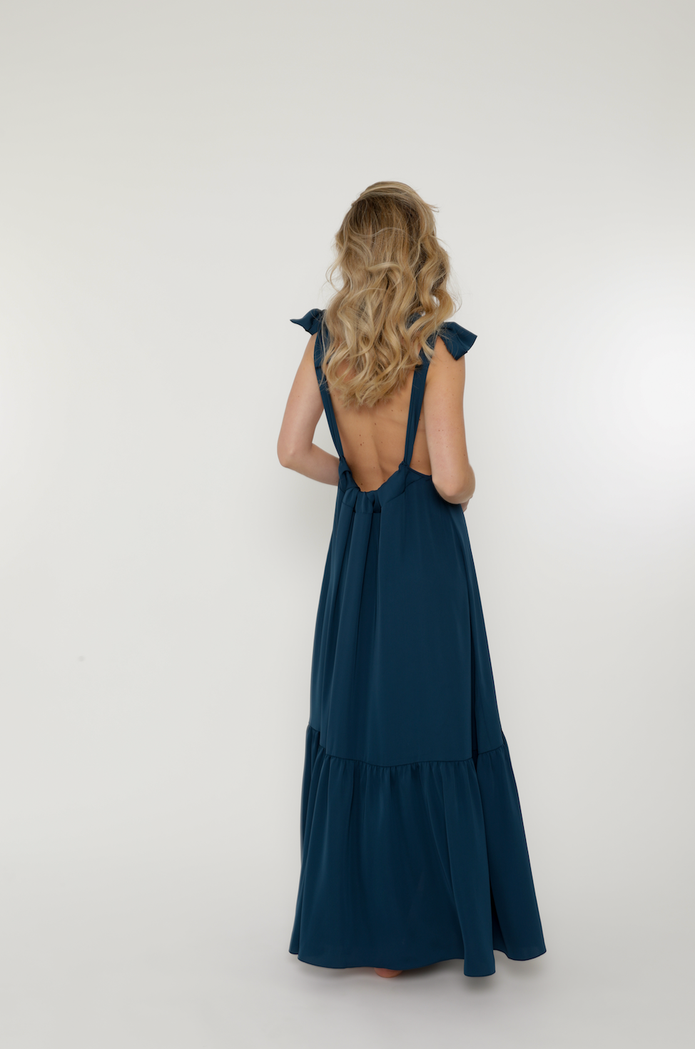 Mia Tie-Up Maxi Dress