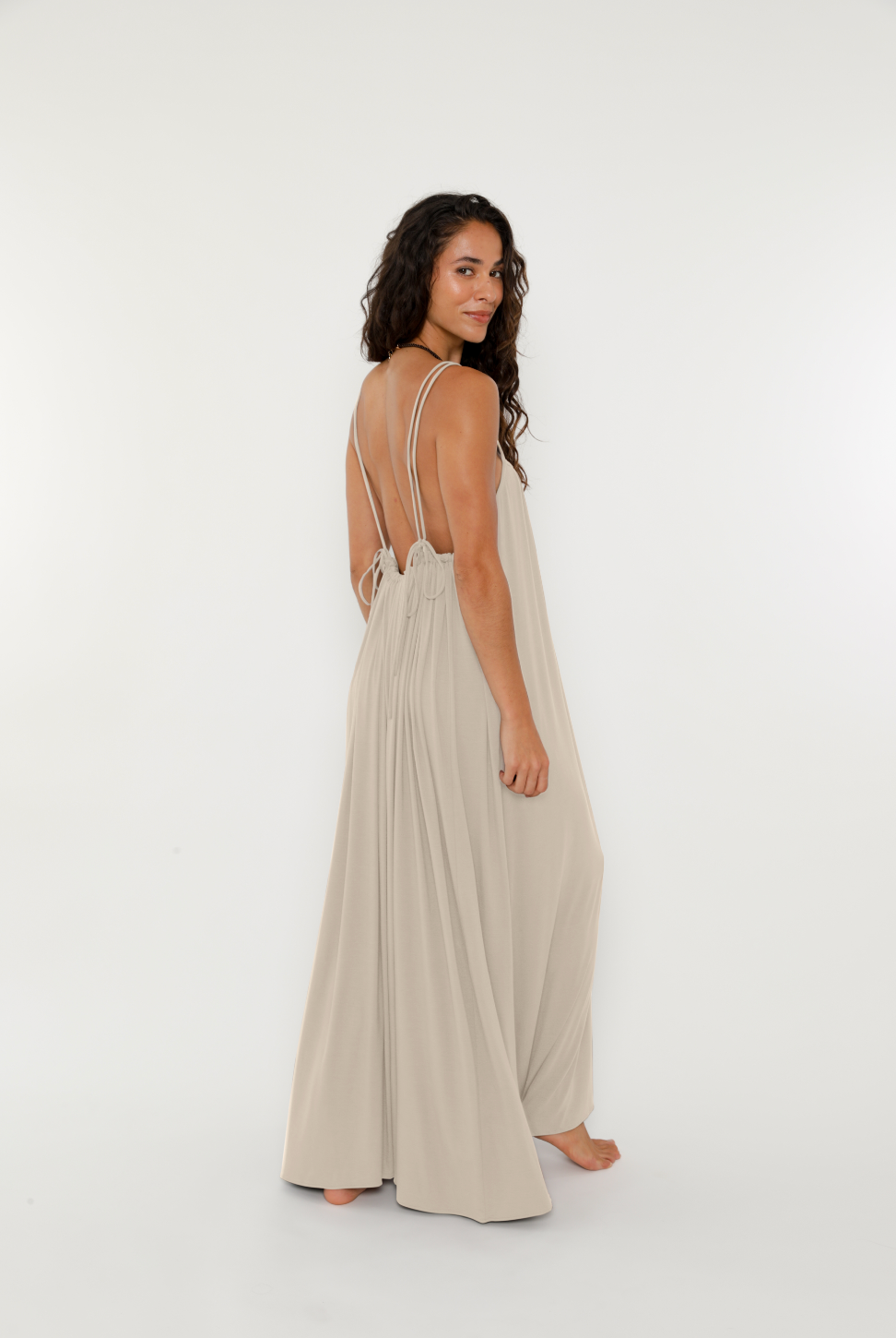 Luna Low Back Maxi Dress