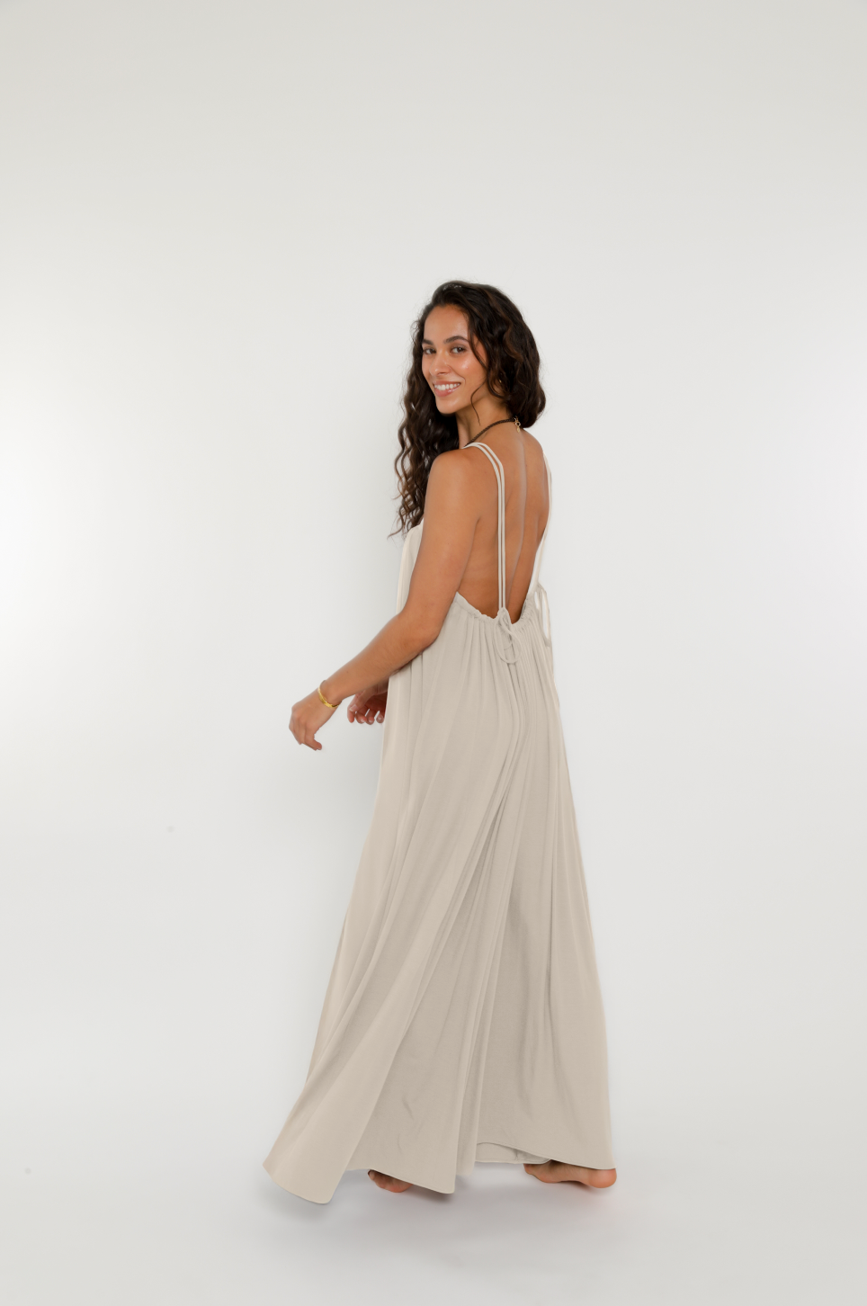 Luna Low Back Maxi Dress