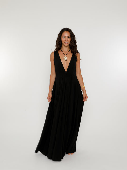 Aria Bamboo Jersey Maxi Dress