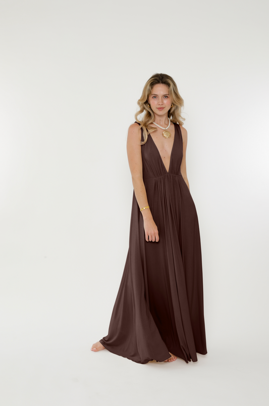 Aria Bamboo Jersey Maxi Dress