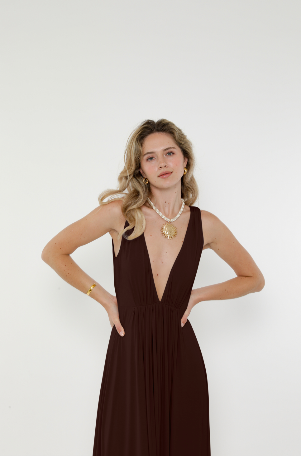 Aria Bamboo Jersey Maxi Dress