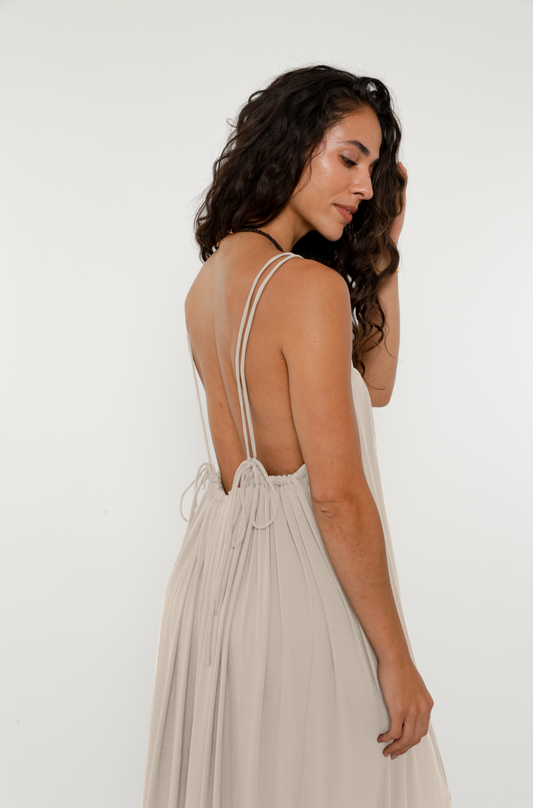 Luna Low Back Maxi Dress
