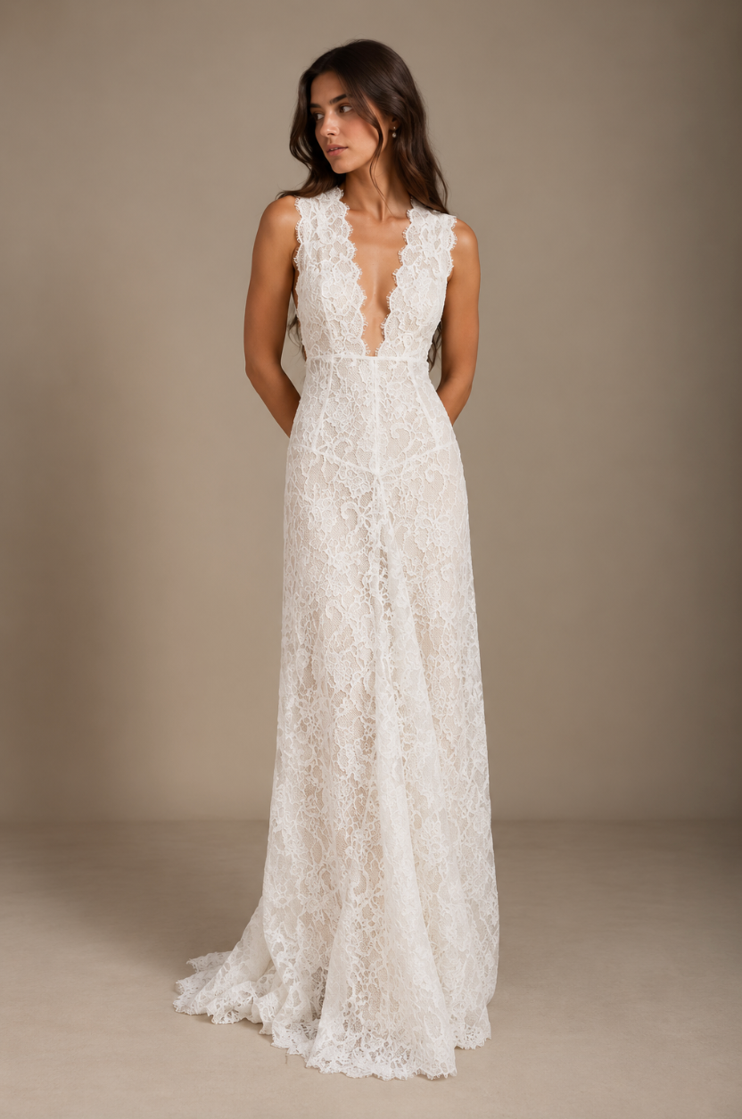 Rosalia Lace Bridal Gown