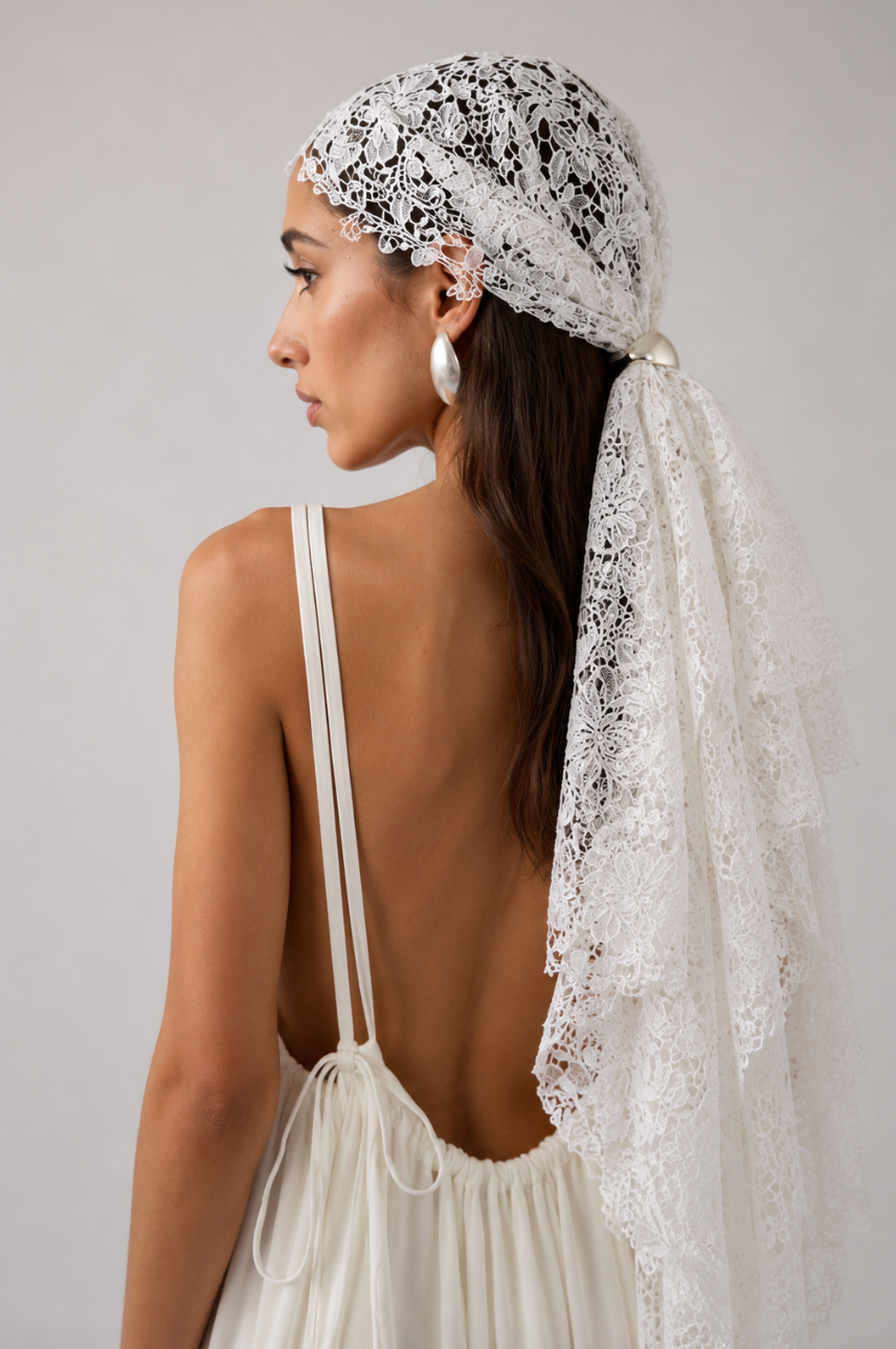 Luna Low Back Maxi Dress in White
